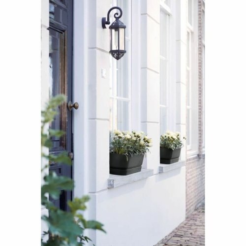 Blomlda Elho   Svart 50 cm Plast Oval