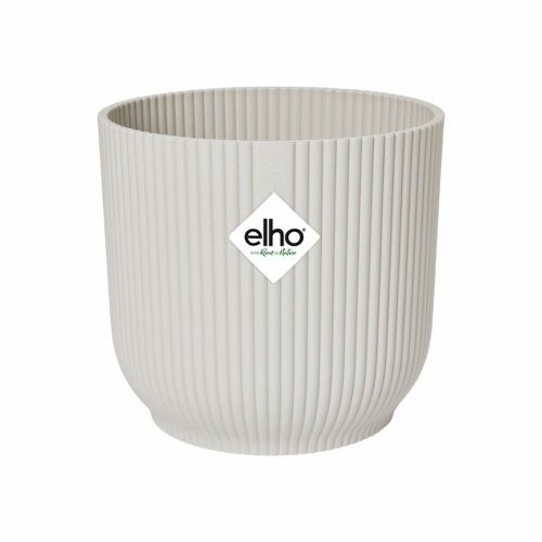 Kruka Elho Vit  35 cm Plast Rund Modern
