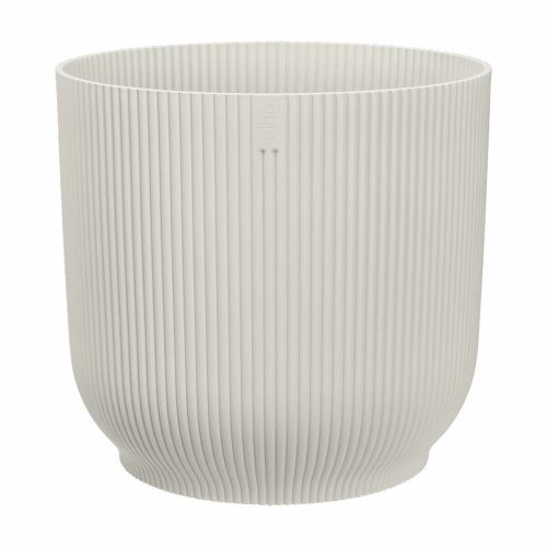 Kruka Elho Vit  35 cm Plast Rund Modern