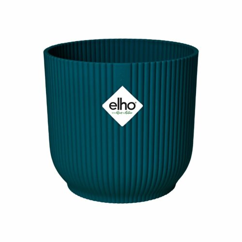 Kruka Elho Bl  30 cm deep blue Plast Rund Modern