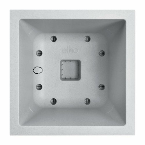 Kruka Elho Vit  29,5 cm Plast Fyrkantig Modern