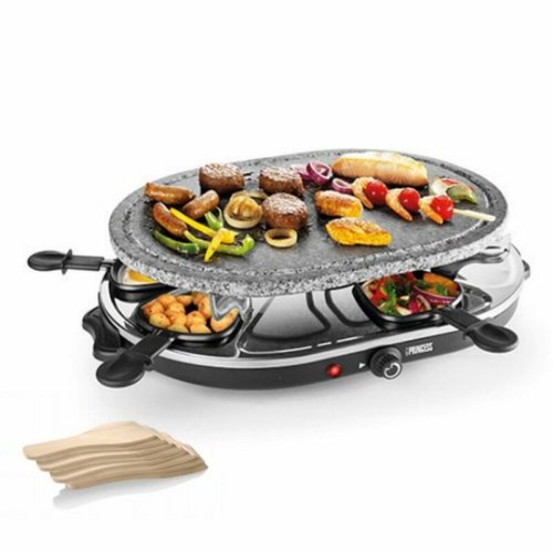 Grillplatta Princess 8 Oval Stone Grill Party 1200 W