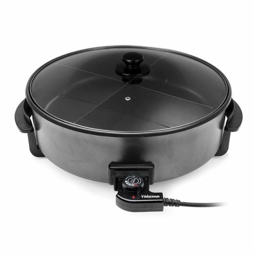 Elektrisk Gryta Tristar PZ-9145 1500 W  40 cm Svart Metall