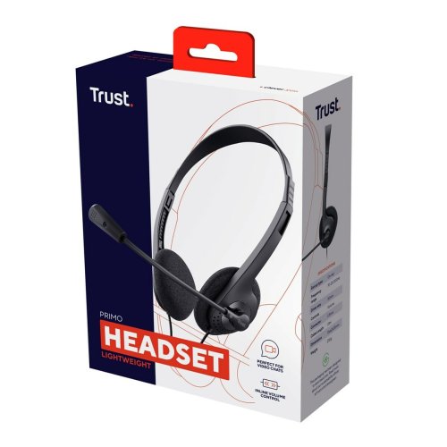 Hrlurar med Mikrofon Trust 21665 Svart