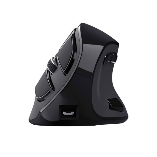 Trdls Mus Trust Voxx Svart Ergonomiskt Vertikalt Bluetooth Lad