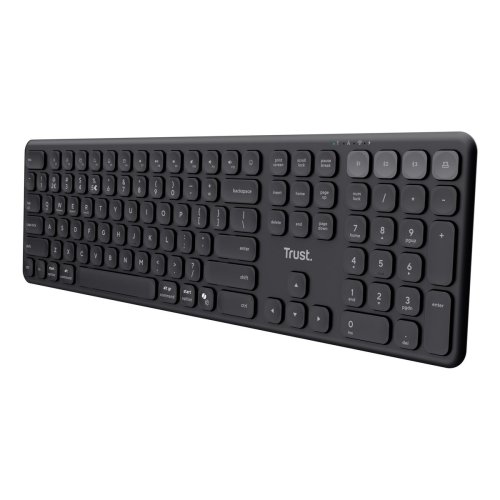 Trdlst Tangentbord Trust Vaiya Svart QWERTY Qwerty US