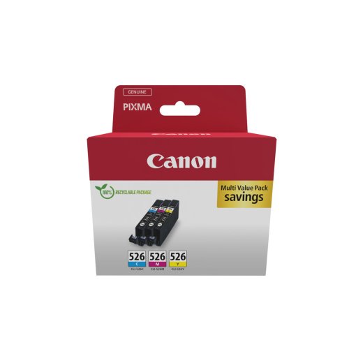 Original Blckpatron Canon CLI-526 Multicolour Cyan/Magenta/Gul