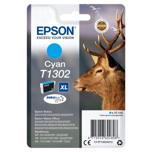 Original Blckpatron Epson C13T13024012 Turkos