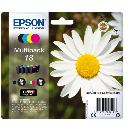 Original Blckpatron Epson 44574302 Svart
