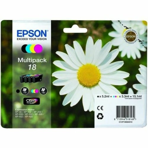 Original Bl�ckpatron Epson Multipack Gul Svart Multicolour