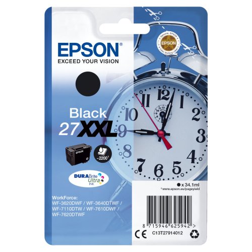 Original Blckpatron Epson 27XXL Svart