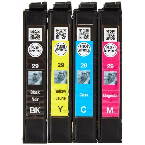 Original Bl�ckpatron Epson Multipack 29 Gul Svart Turkos Magenta