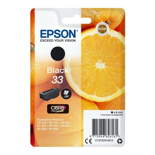 Original Blckpatron Epson T3331 Svart