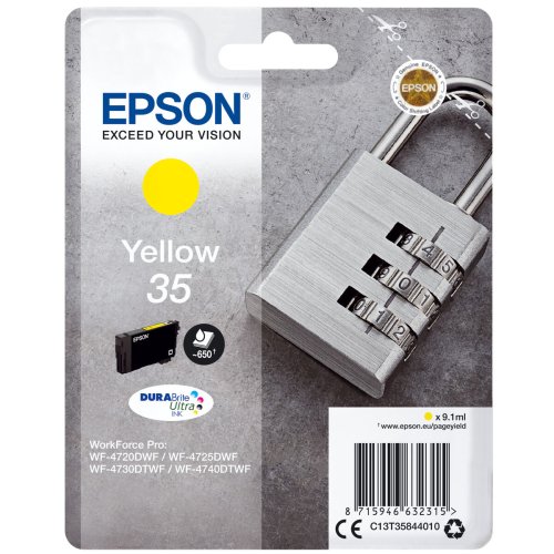 Original Blckpatron Epson C13T35844010 (16,1 ml) Gul