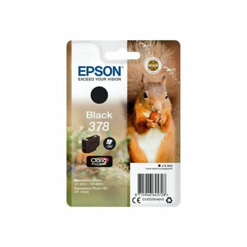 Original Blckpatron Epson C13T37814010 Svart