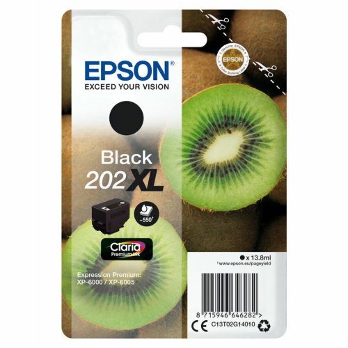 Original Blckpatron Epson C13T02G14010 Svart