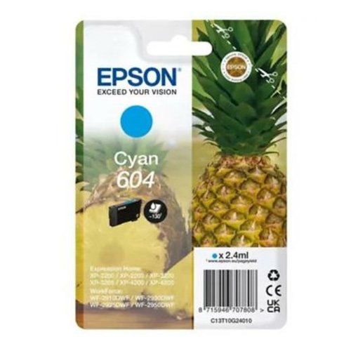 Original Bl�ckpatron Epson 604 Turkos