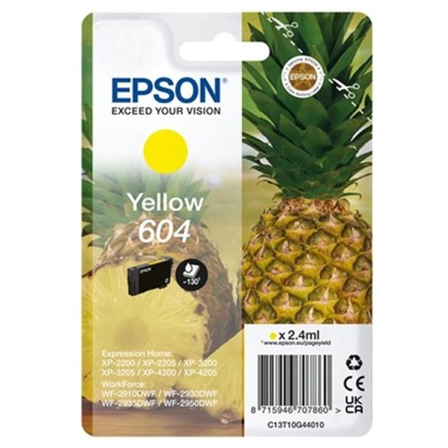 Original Bl�ckpatron Epson 604 Gul