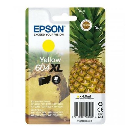 Original Blckpatron Epson 604XL Gul Svart