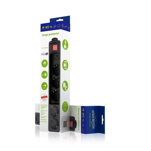 Frgreningslist 5 Tomas med Brytare Energenie SPG5-C-15 (4,5 m)