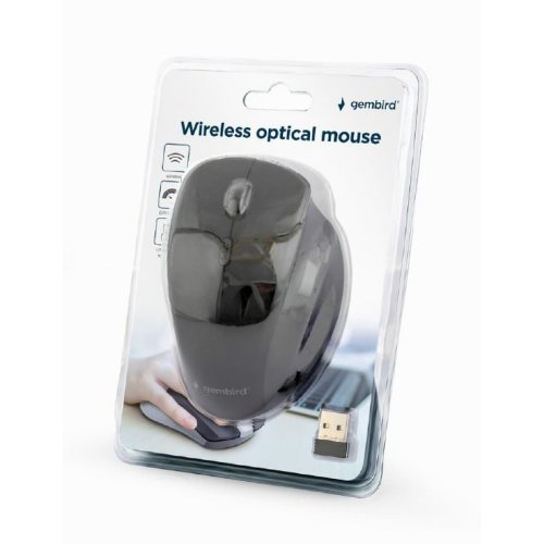 Trdls optisk mus GEMBIRD MUSW-6B-02 1600 dpi