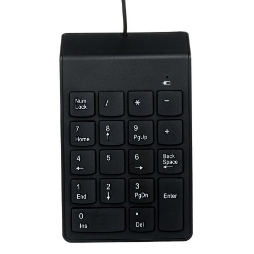 Numeriskt tangentbord GEMBIRD KPD-U-03 Svart