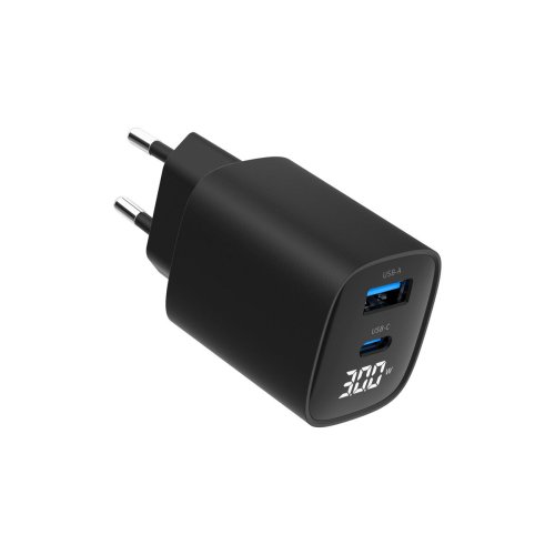 Vggladdare GEMBIRD TA-UC-PDQC30LCD-BK-01 Svart 30 W