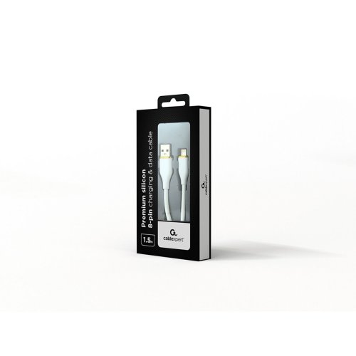 Laddare GEMBIRD CC-USB2S-AM8PM-1.5M-W