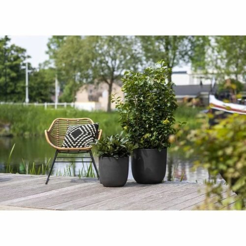 Kruka Capi Europe Svart Plast  35 cm