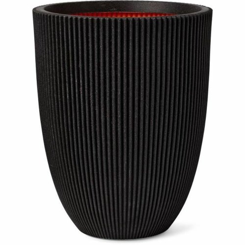 Vas Capi Europe GROOVE NL Svart Plast 34 x 34 x 46 cm 34 x 34 x