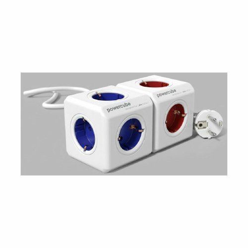 multipluggar i kubform Allocacoc PowerCube