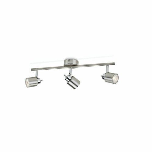 Taklampa Philips Foco Silvrig Metall 10 x 49 x 15,5 cm GU10 3