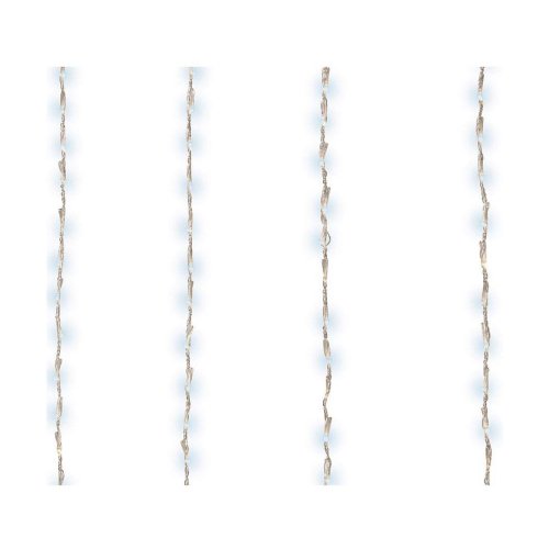 Gardinbelysning med LED Lumineo Transparent 2 x 1 m