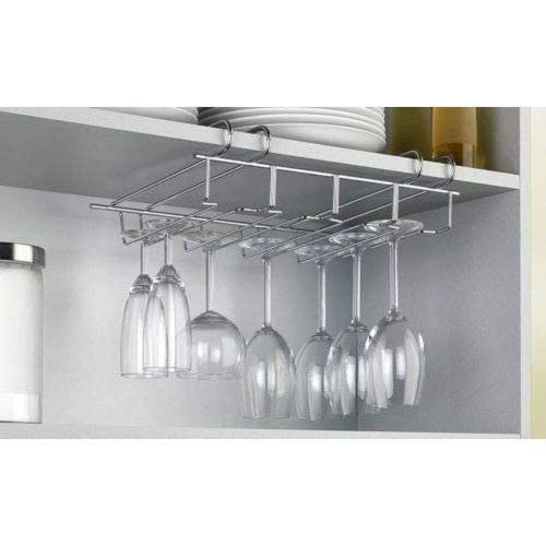 Glashllare Metall 12 Vinglas (34 x 25 x 8 cm)