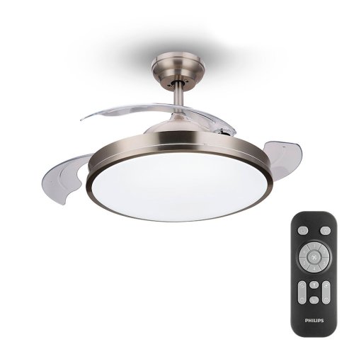 Takflkt med belysning Philips Atlas 35 W 28 W 4500 Lm ickel (27