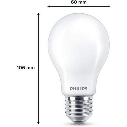 LED-lampa Philips A60 E27 Varmvit E 7 W 60 W E27 806 lm 3 antal