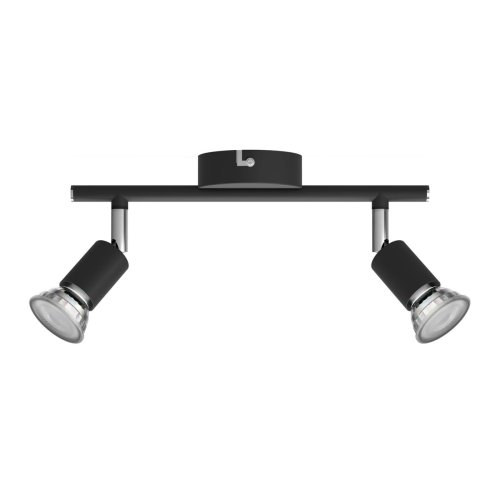 Spotlight Philips limbali Svart GU10 (2 antal)