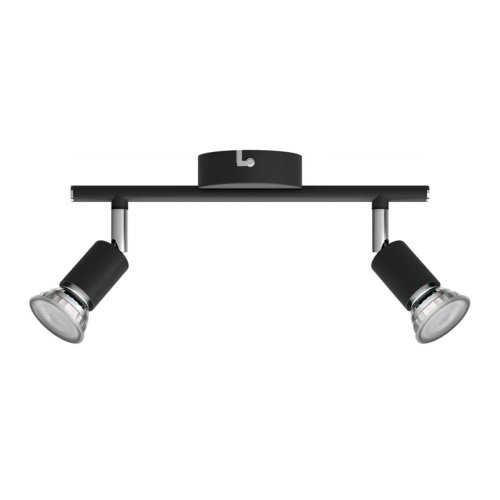 Spotlight Philips limbali Svart GU10 (2 antal)
