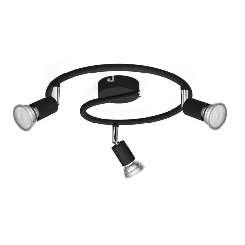 Spotlight Philips limbali Svart GU10 (3 antal)