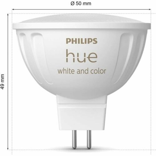 LED-lampa Philips Vit G 400 lm 2 antal (6500 K)