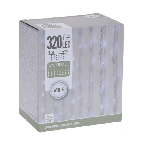 Gardinbelysning med LED 1 x 2 m