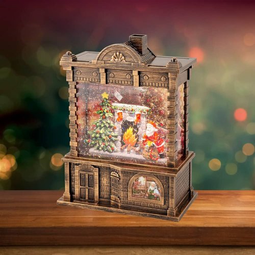 Belysning dekoration Lumineo Tomte 21,7 x 16,5 x 9,5 cm