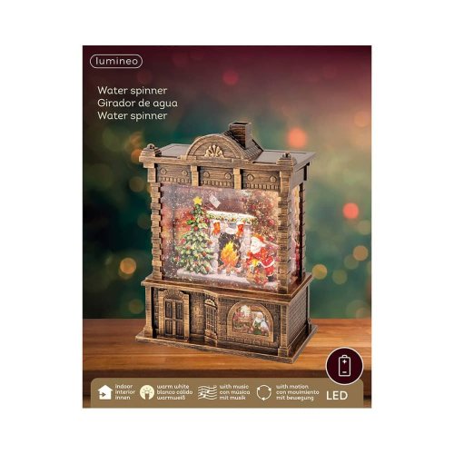 Belysning dekoration Lumineo Tomte 21,7 x 16,5 x 9,5 cm