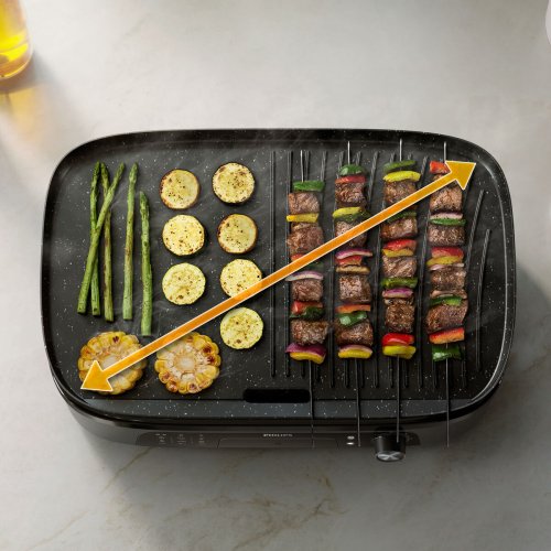 Grillplatta Philips HD6210/90 Svart 2400 W
