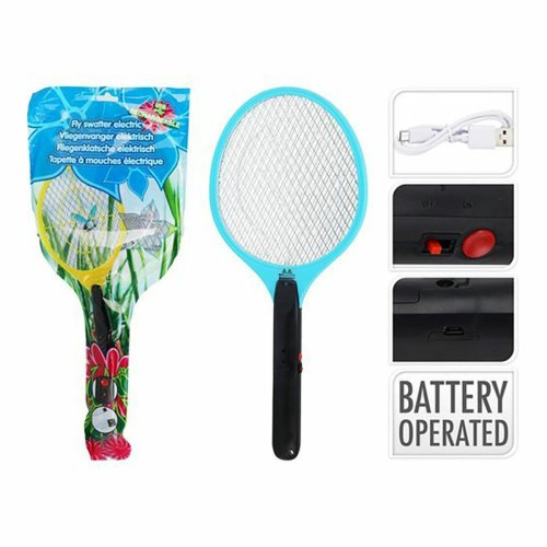 Uppladdningsbart och insektsddande racket med LED Lifetime 48 x