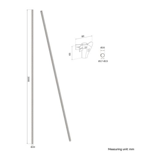 Reparationskit Neomounts ADS06-141BL