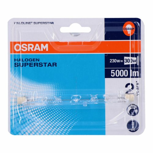 Halogengldlampa Osram Plusline ES 240W 230 W Linjr R7s 5000 Lm