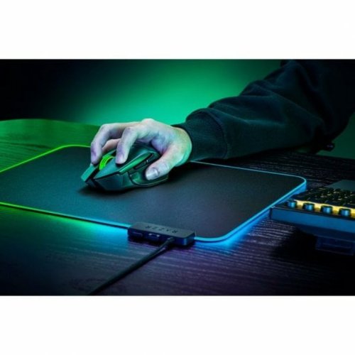 Spelmus med LED Razer RZ01-04870100-R3G1 Svart 18000 dpi