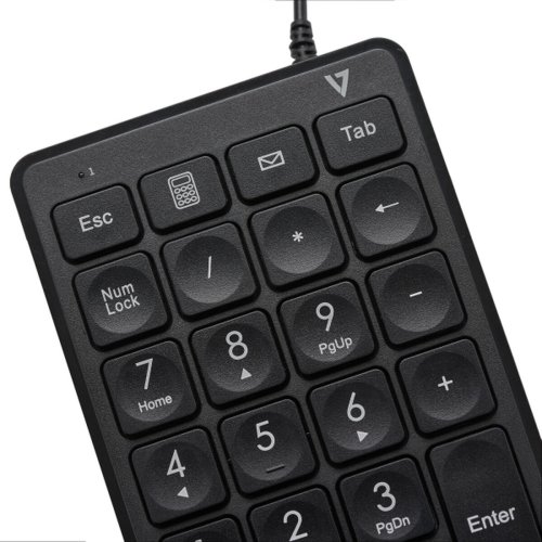 Numeriskt tangentbord V7 KP350 Svart
