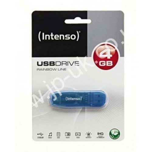 USB-minne INTENSO Rainbow Line 4 GB Bl